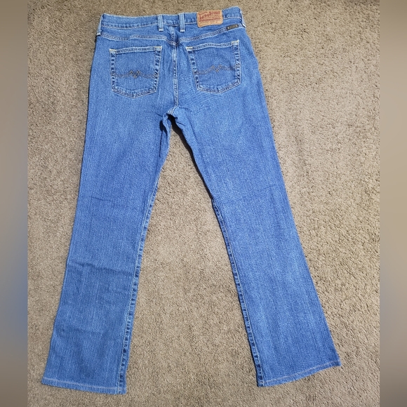 LUCKY BRAND DUNGAREES BY GENE MINTESANO SWEET N LOW BOOT CUT DENIM JEANS 10/30 - Picture 11 of 12